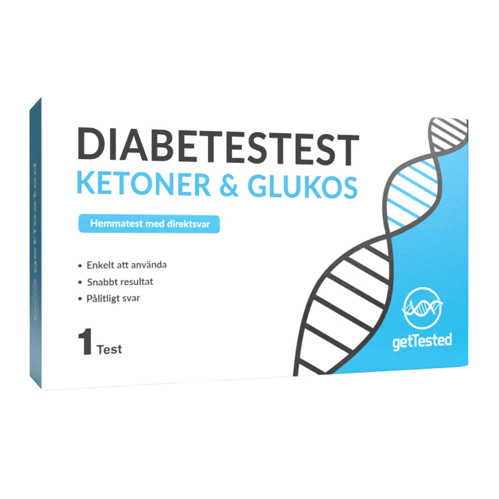 Diabetestest (glukos & ketonnivåer)